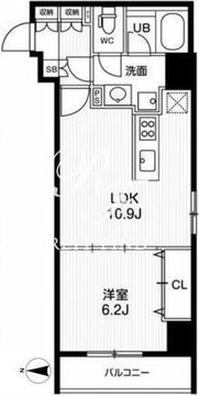 AR向島 705 間取り図