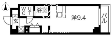 プレール・ドゥーク錦糸公園ノース 304 間取り図