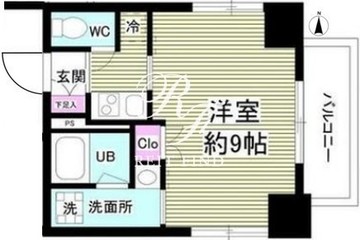 スカイビュー錦糸町 303 間取り図